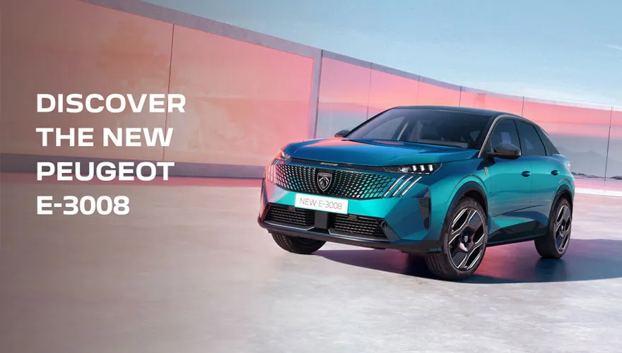 The all new Peugeot 3008 - Next Level Electric Fastback SUV!