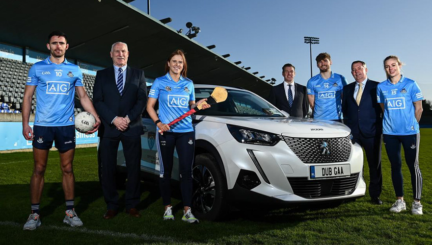  PEUGEOT charges ahead as official car partner for Dublin GAA