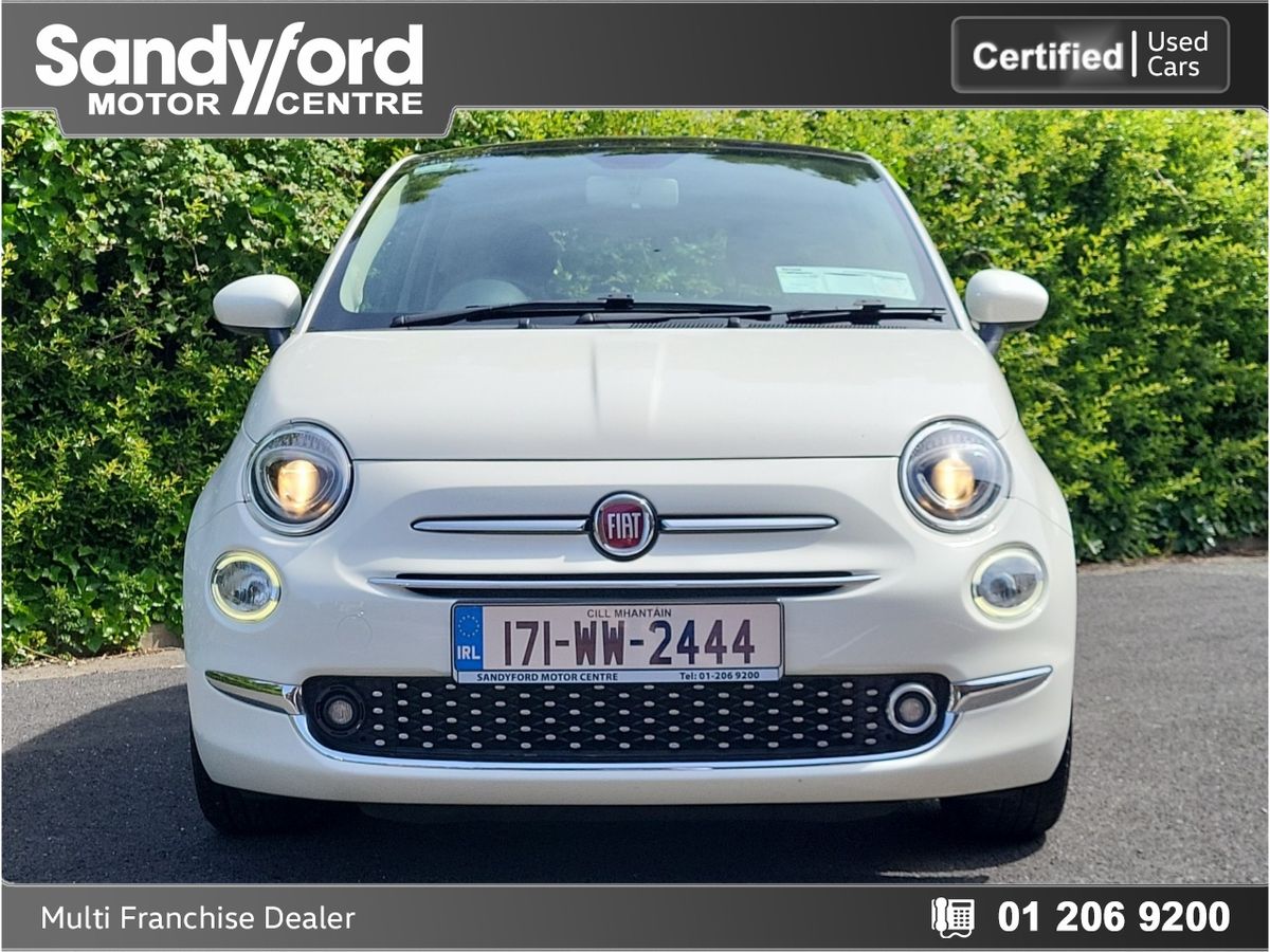 Fiat Fiat 500 1.2 Lounge **Pan Roof** 