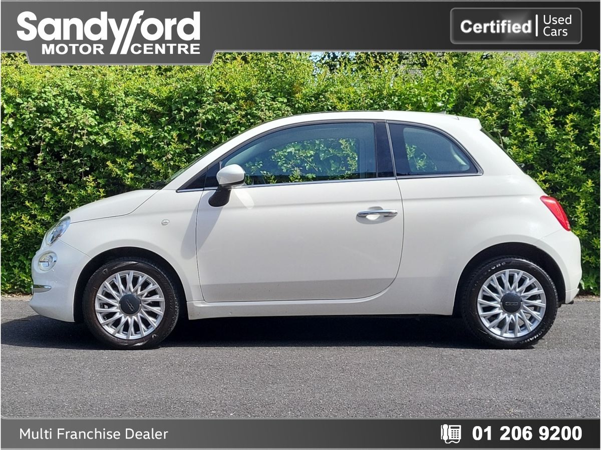 Fiat Fiat 500 1.2 Lounge **Pan Roof** 