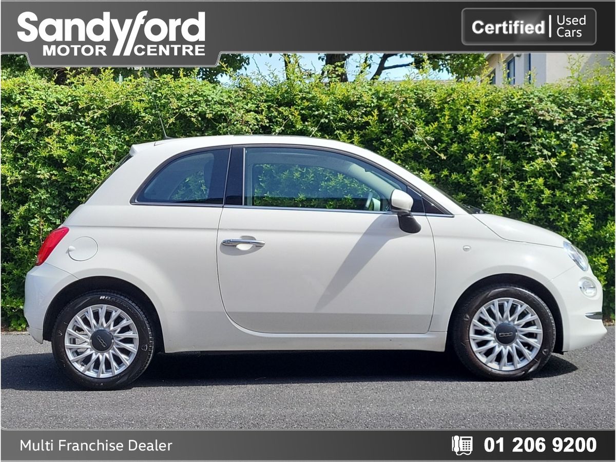 Fiat Fiat 500 1.2 Lounge **Pan Roof** 