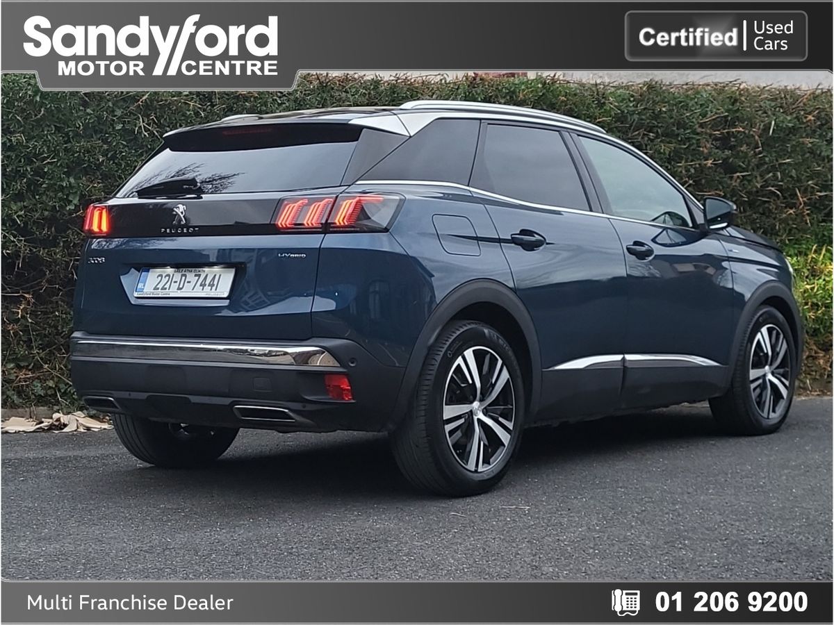 Peugeot Peugeot 3008 HYBRID GT LINE 225 BHP PHEV**BLACK PACK**